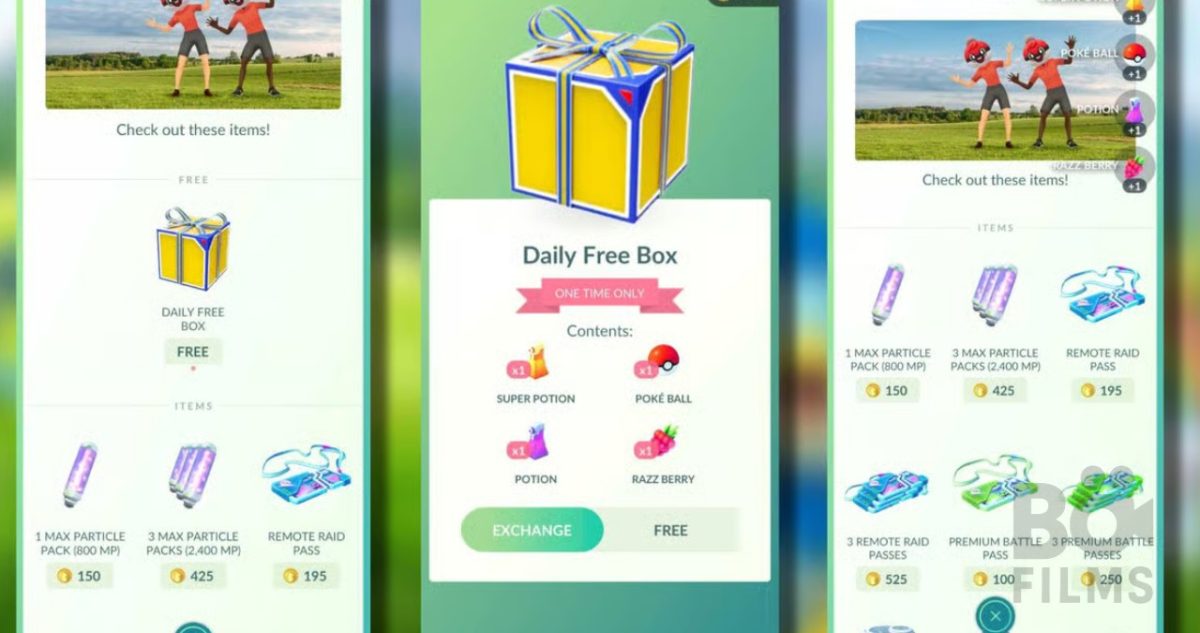 Pokémon GO gift codes