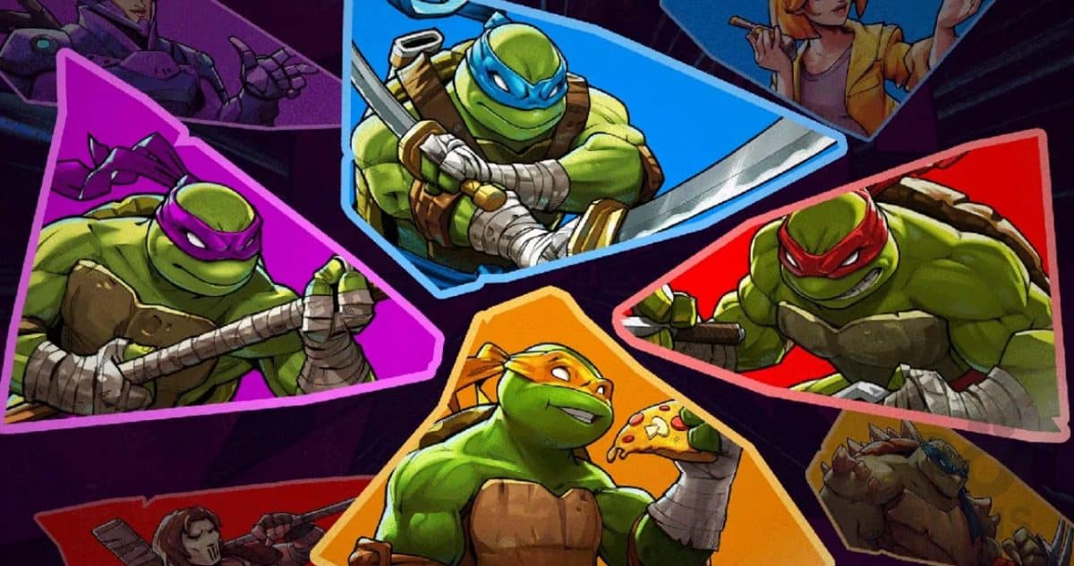 TMNT Splintered Fate Wraiths combat -poster