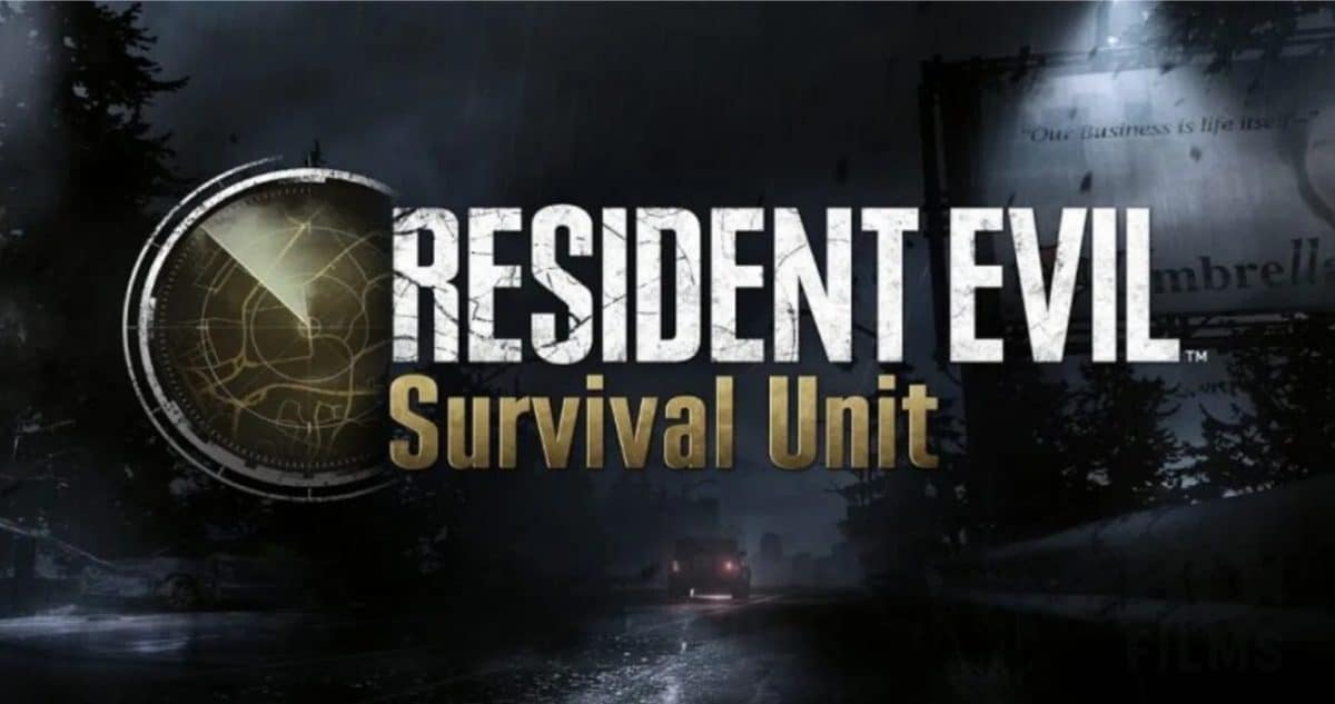 Resident Evil Survival Unit en ligne -poster