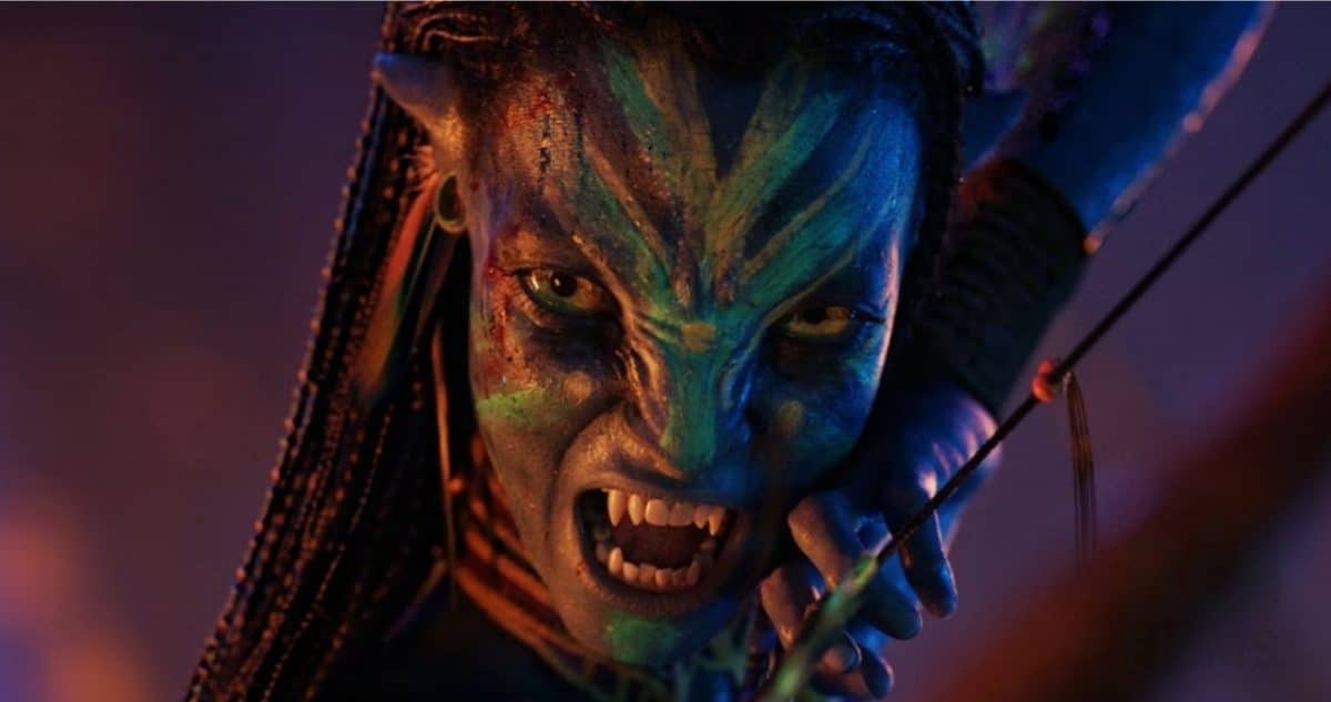 Avatar 3 créatures en combat -poster