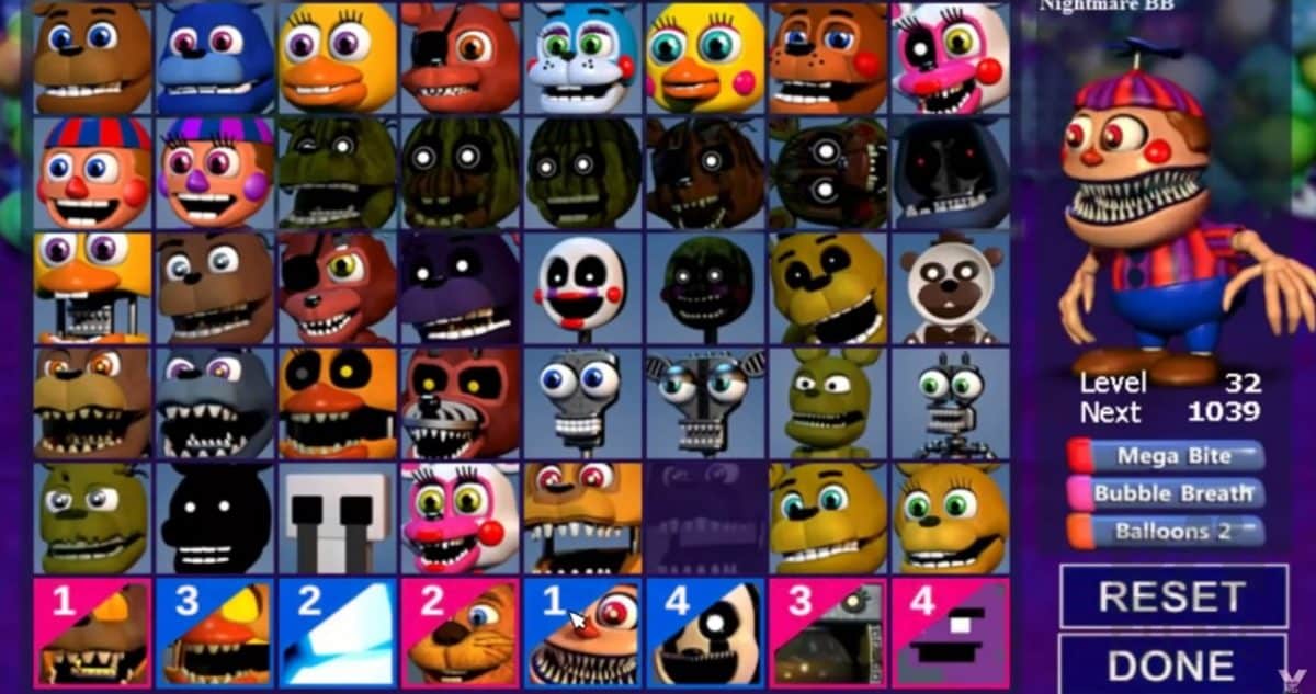 animatronique Five Nights at Freddy’s combat -poster