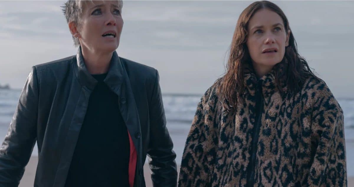 Ruth Wilson scène finale cimetière -poster