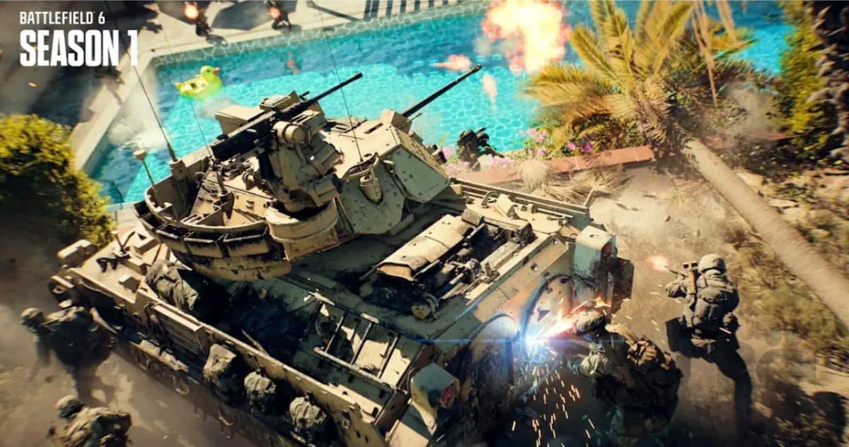 Battlefield 6 mise à jour Steam -poster