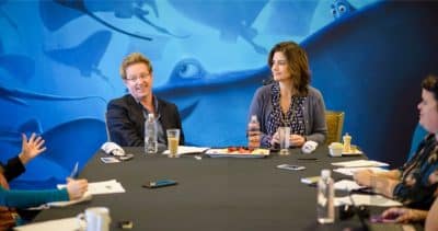 Andrew Stanton tournage In the Blink -logo