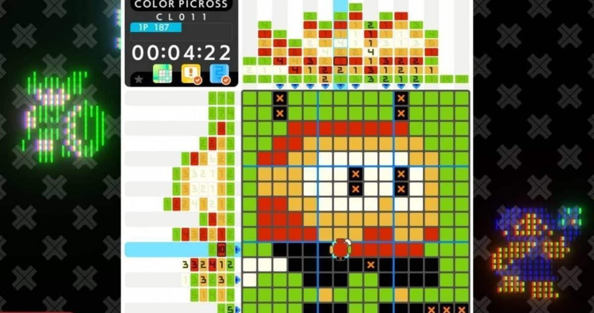 Picross S Capcom gameplay Switch -poster