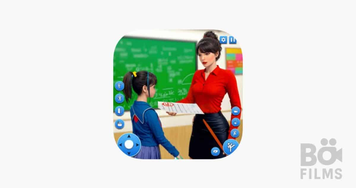 Schoolteacher Simulator gameplay en classe -poster